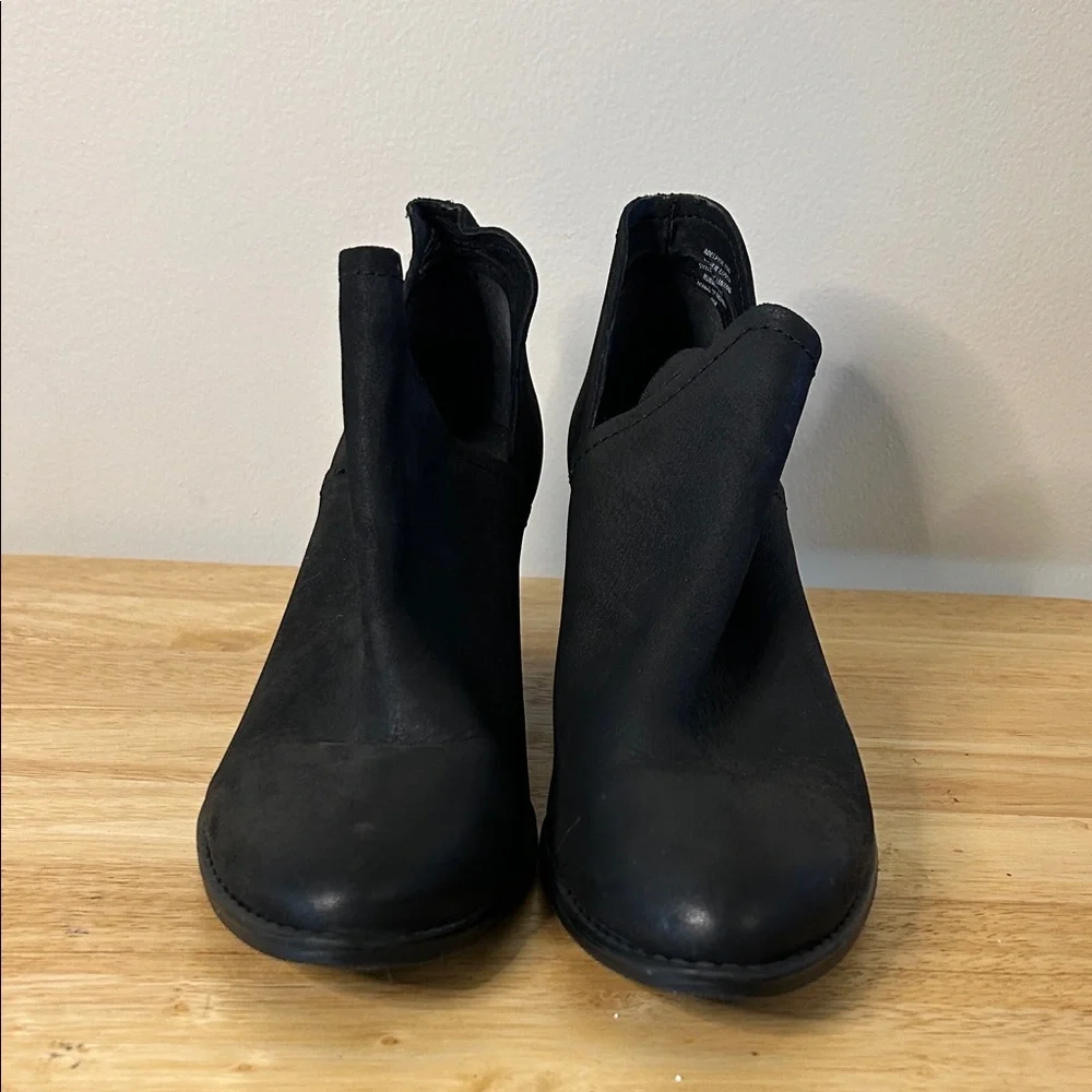 Steve Madden Black Ankle Booties